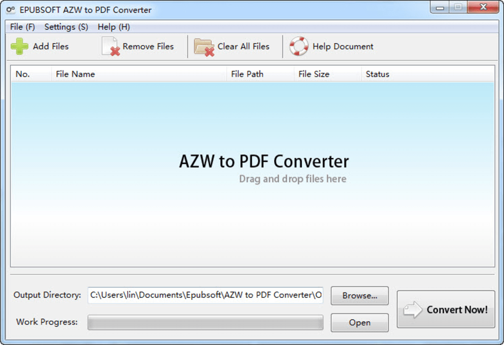 free azw to pdf for mac
